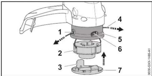 STIHL FSA 56 - Spoel inbouwen - 1