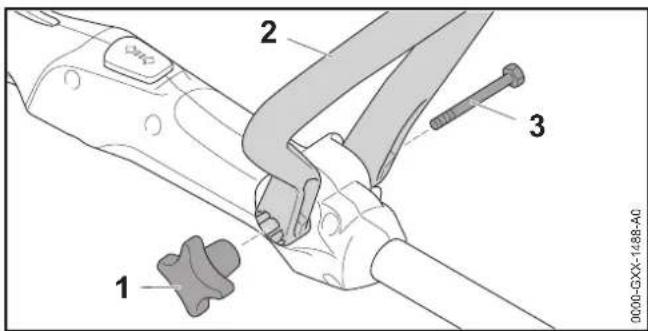 STIHL FSA 56 - Rundumgriff anbauen - 1