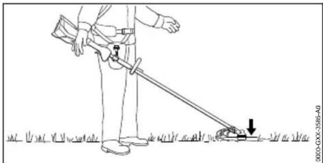 STIHL FSA 130 R - Bilanciare il decespugliatore - 1