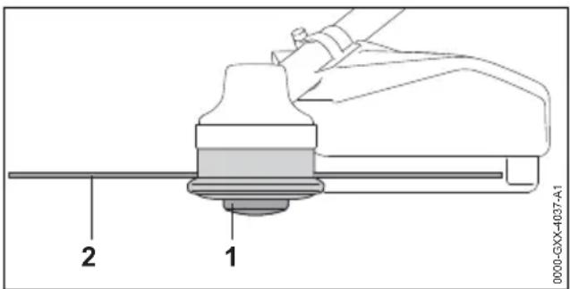STIHL FSA 130 R - Mähfäden an Mähköpfen AutoCut nachstellen - 1