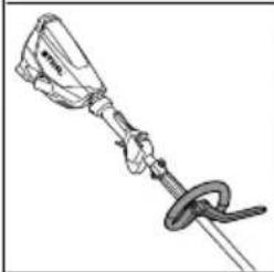 STIHL FSA 130 R - Mounting Loop Handle with Barrier Bar - 2