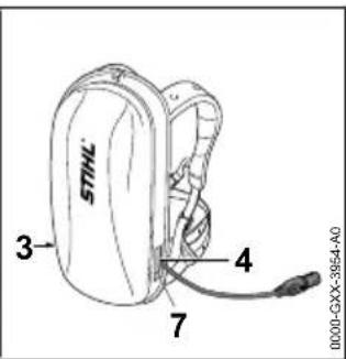 STIHL FSA 130 R - Anschlussleitung verlegen und einstellen - 3