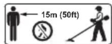 STIHL FSA 130 R - ⚠️ WARNING - 1