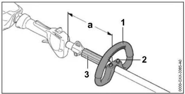 STIHL FSA 130 R - Beugelhandgreep uitlijnen en afstellen - 1