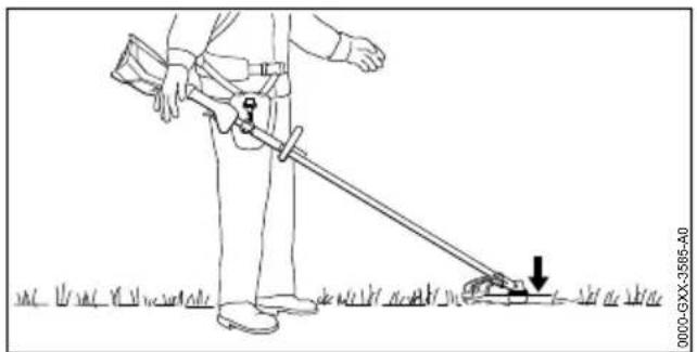 STIHL FSA 130 R - Équilibrage de la débroussailleuse - 1