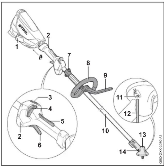 STIHL FSA 130 R - Débroussailleuse - 1