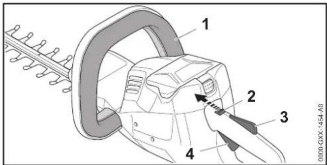 STIHL HSA 56 - WARNING - 1