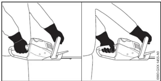 STIHL HSA 56 - Heckenschere halten und führen - 1