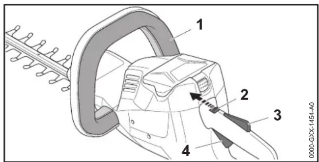 STIHL HSA 56 - WARNING - 1