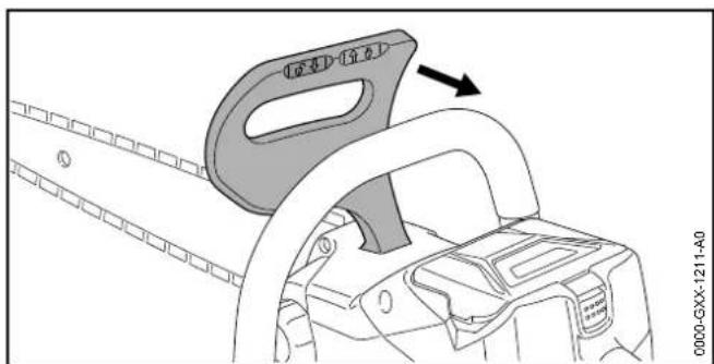 STIHL MSA 120 CBQ - Kettenbremse einlagen - 2