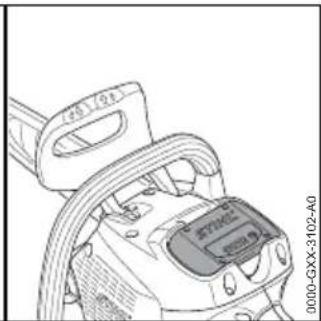 STIHL MSA 220 CB - Mise en place de la batterie - 2