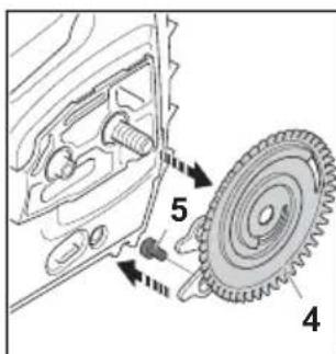 STIHL MSA 220 CB - Führungsschiene und Sägekette anbauen - 2