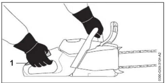 STIHL MSA 220 CB - Prise en mains et utilisation de la tronçonneuse - 1