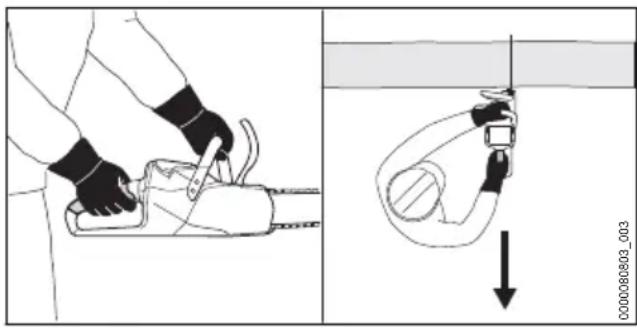 STIHL MSA 220 CB - WARNING - 1