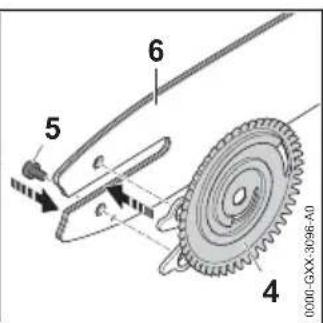 STIHL MSA 220 CB - Führungsschiene und Sägekette anbauen - 3