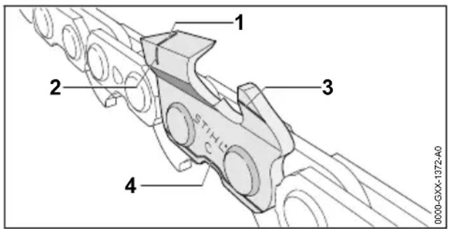 STIHL MSA 161 T - Checking the Saw Chain - 2