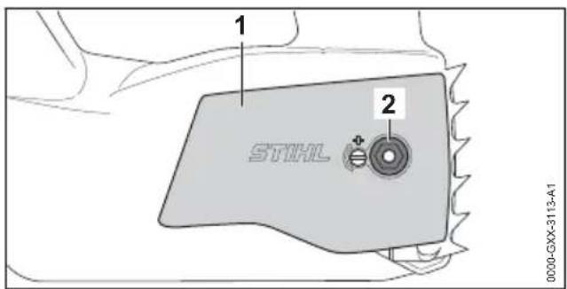 STIHL MSA 161 T - Führungsschiene und Sägekette anbauen - 1