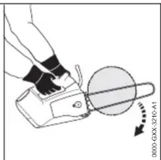 STIHL MSA 161 T - WARNING - 2