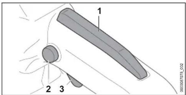 STIHL MSA 161 T - Turning on the Chainsaw - 1