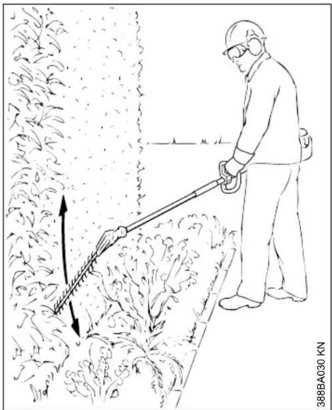 STIHL HL 94 - Vertical knippen (met onder een hoek staande mesbalk) - 1