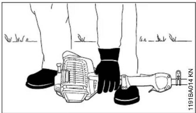 STIHL HL 94 - Lancement du moteur - 1