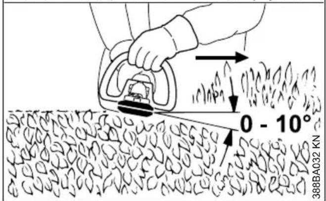 STIHL HL 94 - Taglio verticale (con barra falciente estesa) - 5