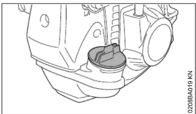 STIHL HL 94 - Chiusura serbatoio carburante - 1