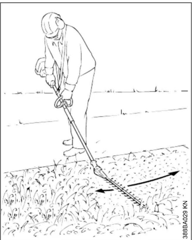 STIHL HL 94 - Horizontaal knippen (met onder een hoek staande mesbalk) - 1