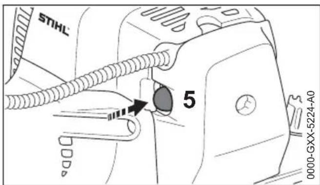 STIHL HL 94 - Avviare il motore - 1