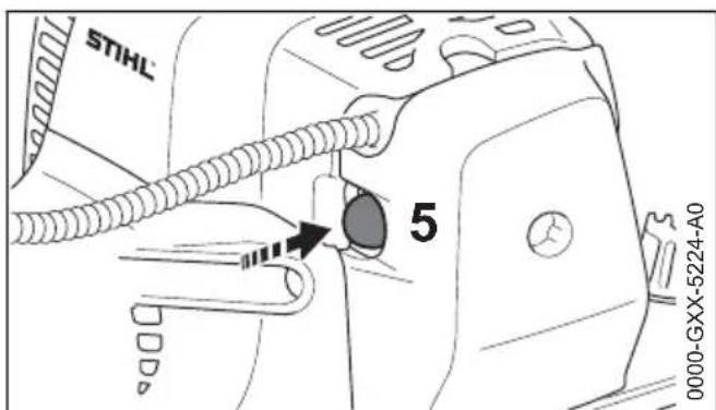 STIHL HL 94 - Motor starten - 1