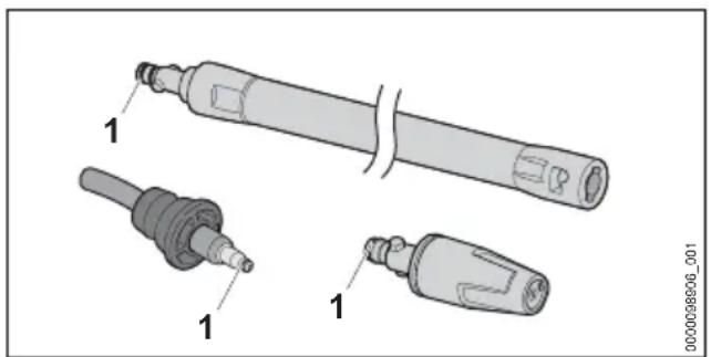 STIHL RE 110 Plus - Dichtungen fetten - 1