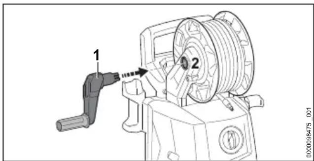 STIHL RE 110 Plus - Hochdruckreiniger zusammen- bauen - 1