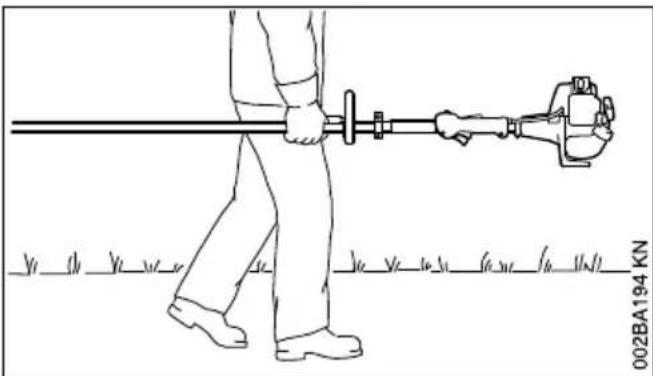 STIHL FS 131 - Motorgerat transportieren - 1