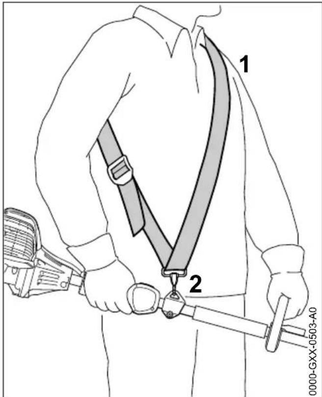 STIHL FS 131 - Harnais simple - 1