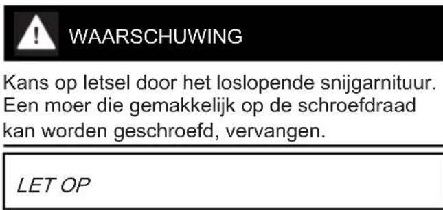 STIHL FS 131 - Snijgarnituur bevestigen - 1