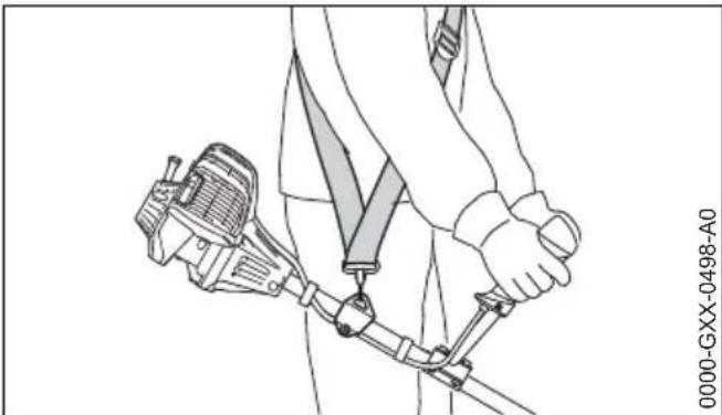 STIHL FS 131 - Traggurt - 1