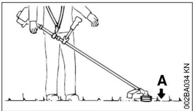 STIHL FS 131 - Bilanciare l'apparecchiatura - 2