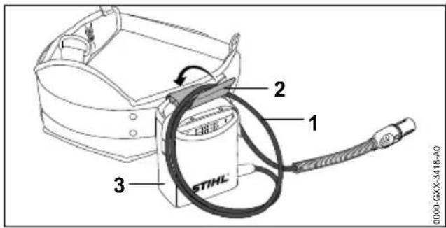 STIHL HSA 94 T - Anschlussleitung einstellen - 1
