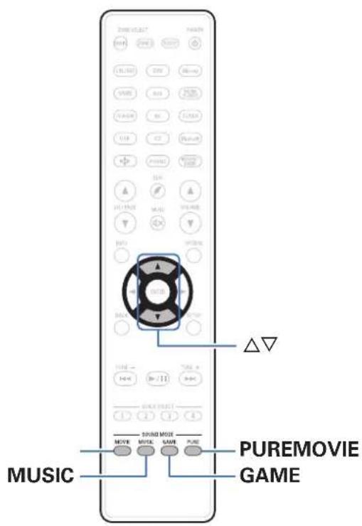 Teufel System 6 - Sélection d'un mode d'écoute - 1