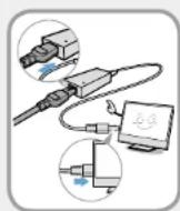 SAMSUNG DP700A4JI - Précautions à prendre lors de l'utilisation de l'adaptateur CA - 1