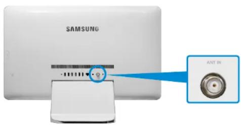 SAMSUNG DP700A4JI - Branchement de l'antenne TV - 1