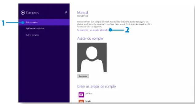 SAMSUNG DP700A4JI - Configuration de votre compte Microsoft - 1