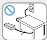 SAMSUNG DP700A4JI - Précautions à prendre lors de l'utilisation de l'adaptateur CA - 2