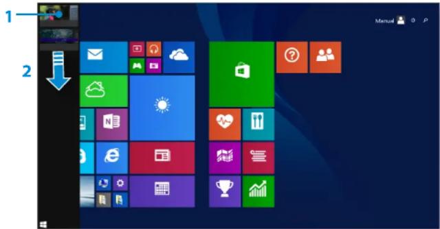SAMSUNG DP700A4JI - Affichage des applications en cours d'exécution - 2