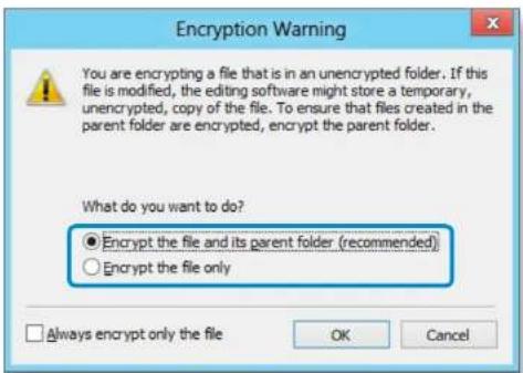 SAMSUNG DP515A2GIEXP - Crypter un fichier (dossier) - 3