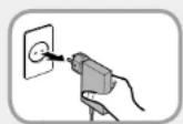 SAMSUNG DP515A2GIEXP - Précautions à prendre lors de l'utilisation de l'adaptateur CA - 3