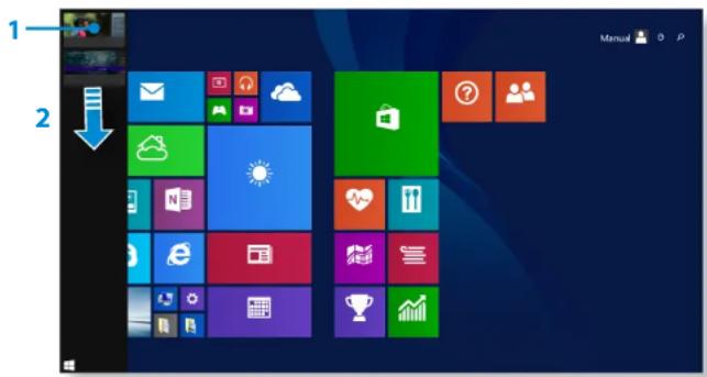 SAMSUNG DP700A7DEXP - Affichage des applications en cours d'exécution - 2