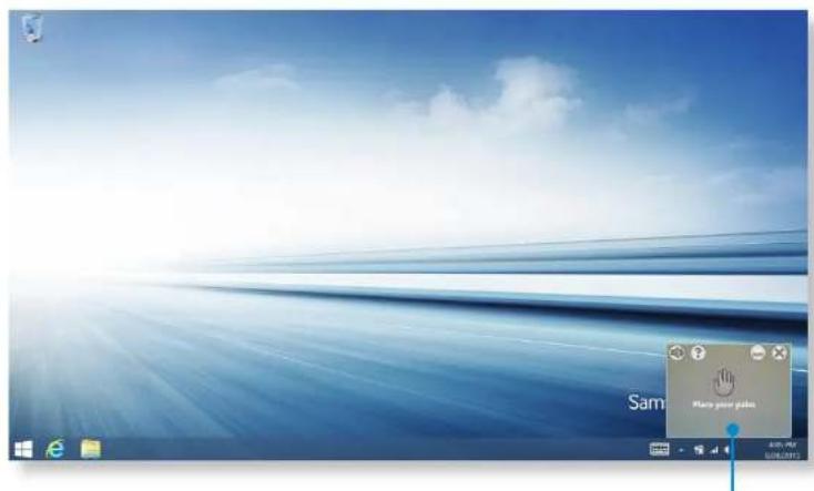 SAMSUNG DP700A7DEXP - Utilisation de la gestuelle(en option) - 1