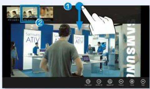 SAMSUNG DP700A7DEXP - Utilisation de l'application S Player+ - 3
