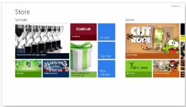SAMSUNG DP700A7DEXP - Utilisation du Windows Store - 1